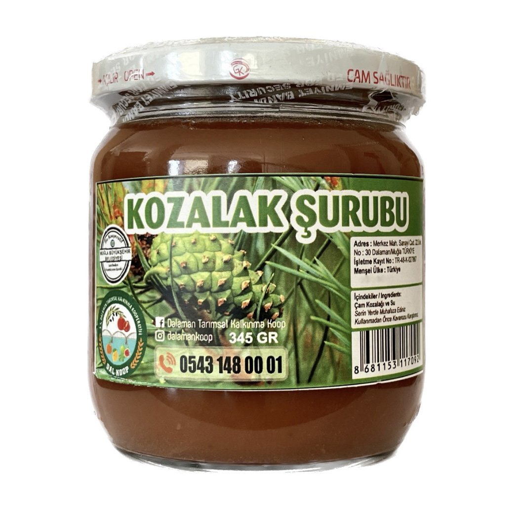 Dalaman Kozalak Şurubu 345 gr (Kargo Dahil)