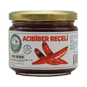 Dalaman Acı Biber Reçeli 270 gr (Kargo Dahil)