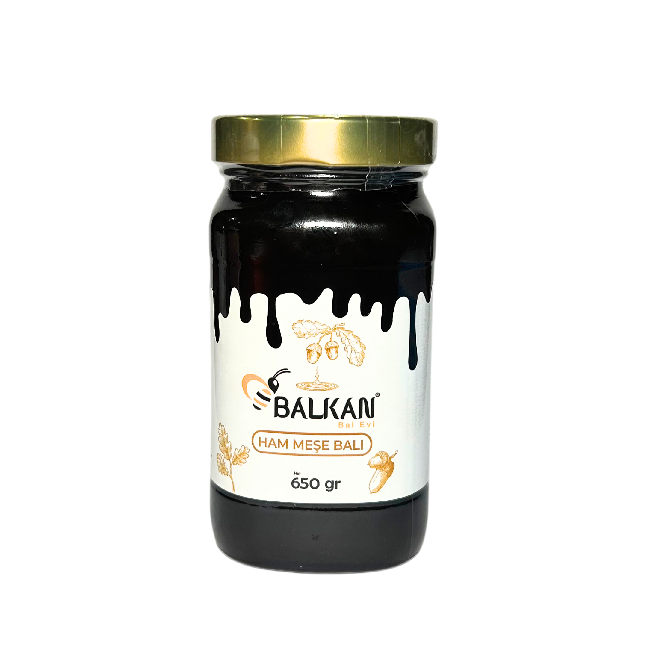 Ham Meşe Balı 650 Gr (Kargo Dahil)
