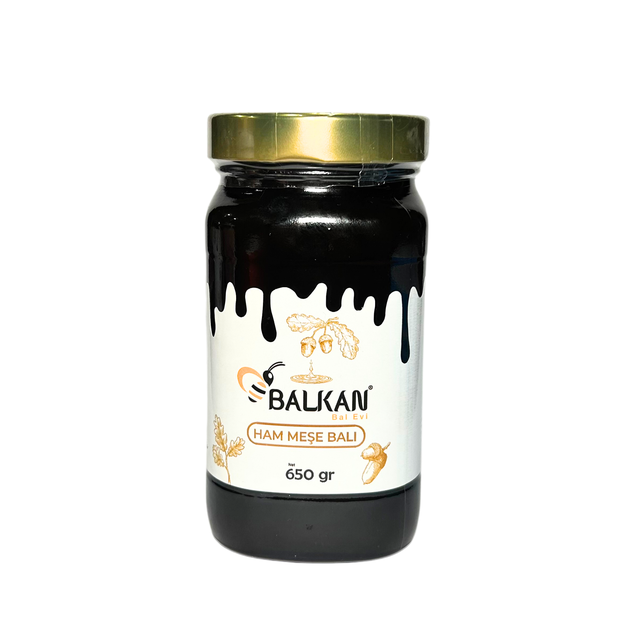 Ham Meşe Balı 650 Gr (Kargo Dahil)