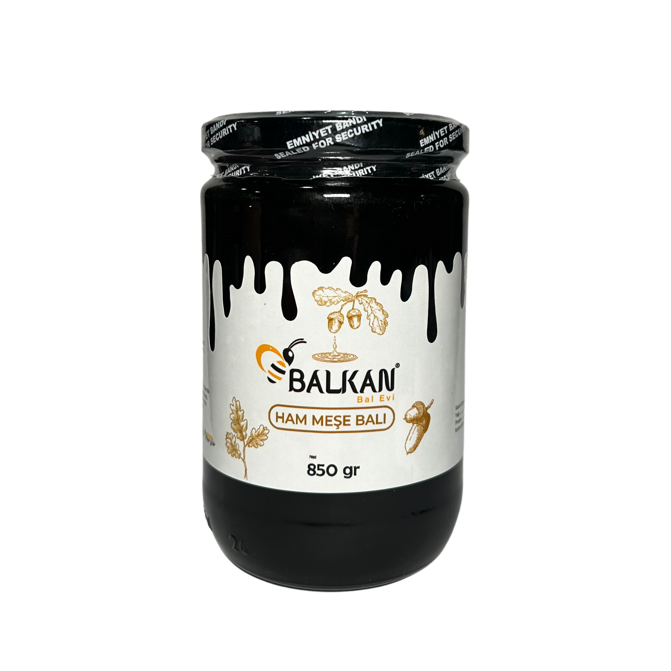 Ham Meşe Balı 850 Gr (Kargo Dahil)