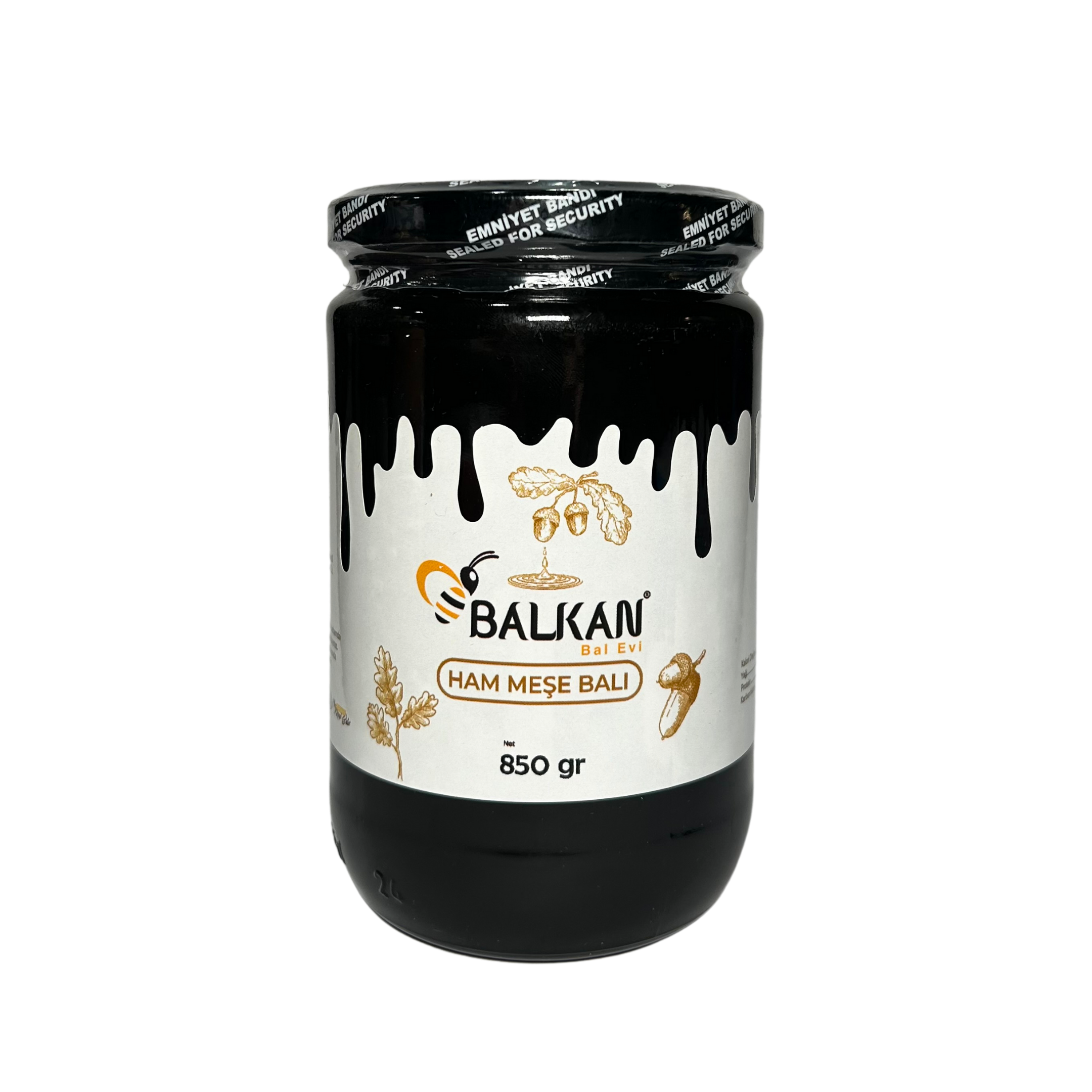 Ham Meşe Balı 850 Gr (Kargo Dahil)