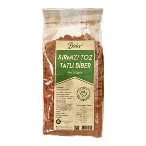 Fethiye Kırmızı Toz Tatlı Biber 250 gr (Kargo Dahil)