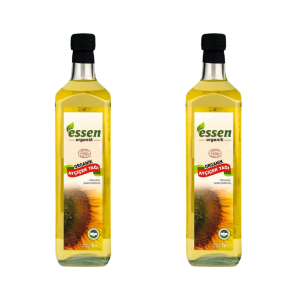 Essen Organik Ayçiçek Yağı 1 l x 2 (Kargo Dahil)