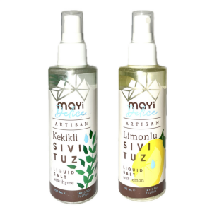 Mayi Artisan Kekikli Sıvı Tuz& Mayi Artisan Limonlu Sıvı Tuz 150 ml
